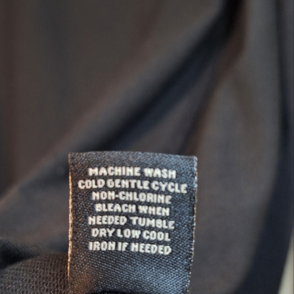 Esperanza Medium black longsleeve floral embroidered open knit long cardigan - Picture 7 of 7